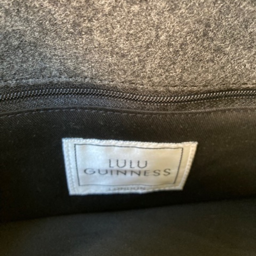 Lulu Guinness London "It's a Dogs Life"' Pug Tote Bag - Picture 2 of 16